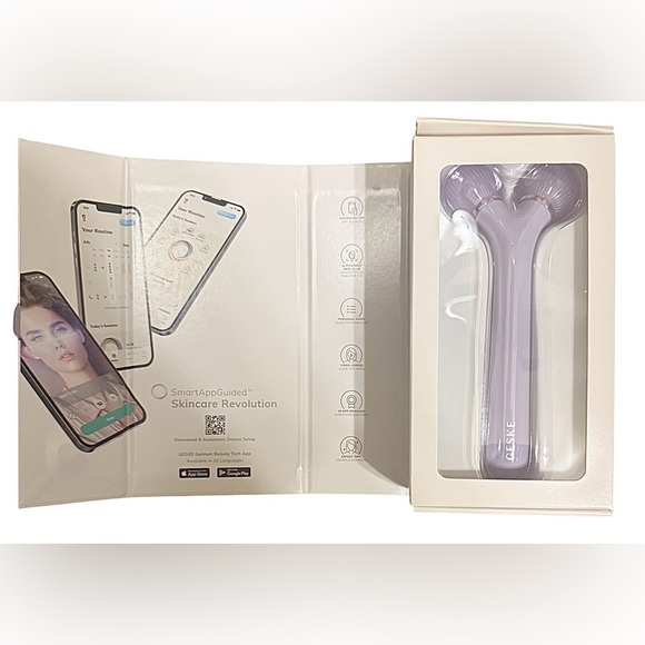 NWT Sonic Facial Roller 4-in-1/Smartphone Controlled - Picture 2 of 6